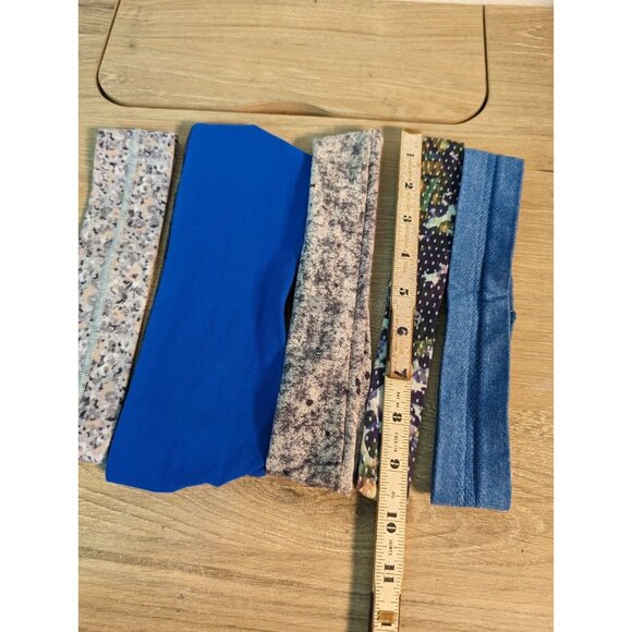 LULULEMON Bundle of 5 Headband Fringe Fighter, Bang Buster, Cardio Cross Trainer - Picture 4 of 4